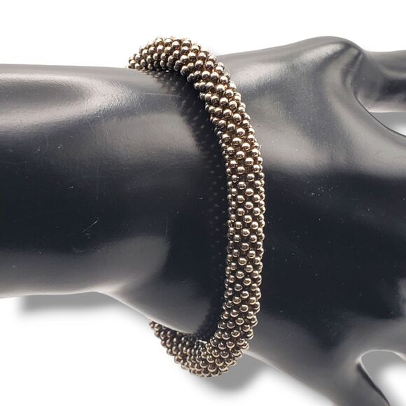 Links London Sterling Silver Effervescence Stretch Bracelet 925 - Picture 8 of 9